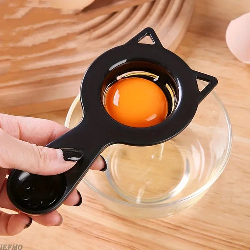 WhiskKitty – 2-in-1 Cartoon Cat Egg Separator &amp; Measuring Cup