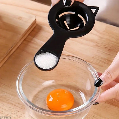 WhiskKitty – 2-in-1 Cartoon Cat Egg Separator &amp; Measuring Cup