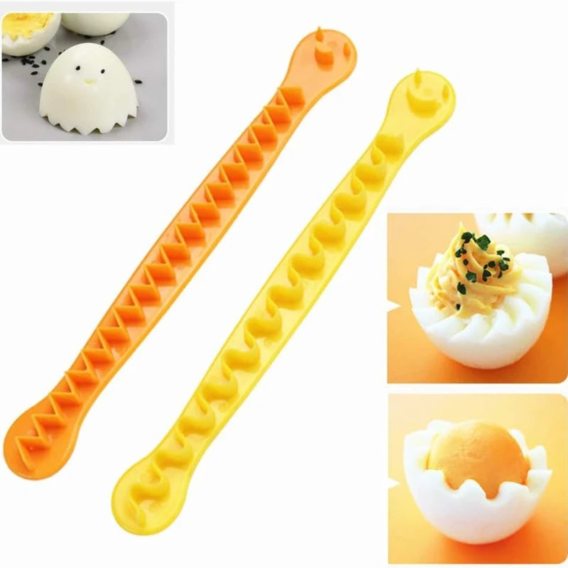 SliceEgg – 2-Piece Multifunctional Egg & Fruit Cutter Set