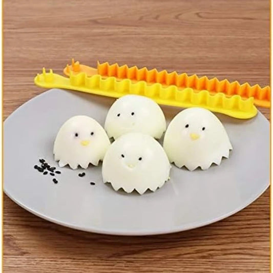 SliceEgg – 2-Piece Multifunctional Egg & Fruit Cutter Set