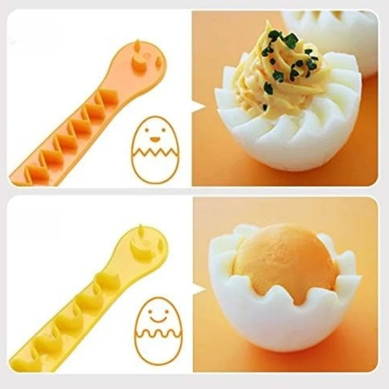 SliceEgg – 2-Piece Multifunctional Egg & Fruit Cutter Set
