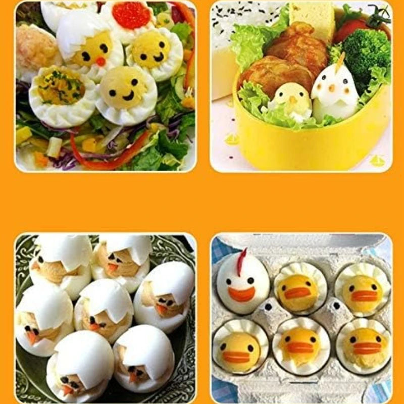SliceEgg – 2-Piece Multifunctional Egg & Fruit Cutter Set