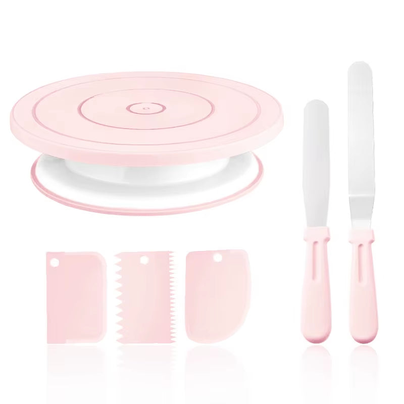 SpinDelice – Upgraded Rotating Cake Decorating Turntable