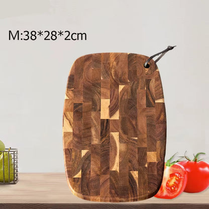 AcaciaGrida – Double-Sided Acacia Wood Cutting Board