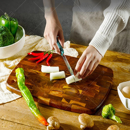 AcaciaGrida – Double-Sided Acacia Wood Cutting Board