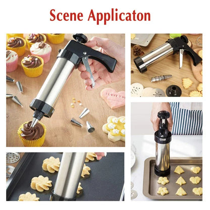 SweetPress – Stainless Steel Cookie & Cream Gun